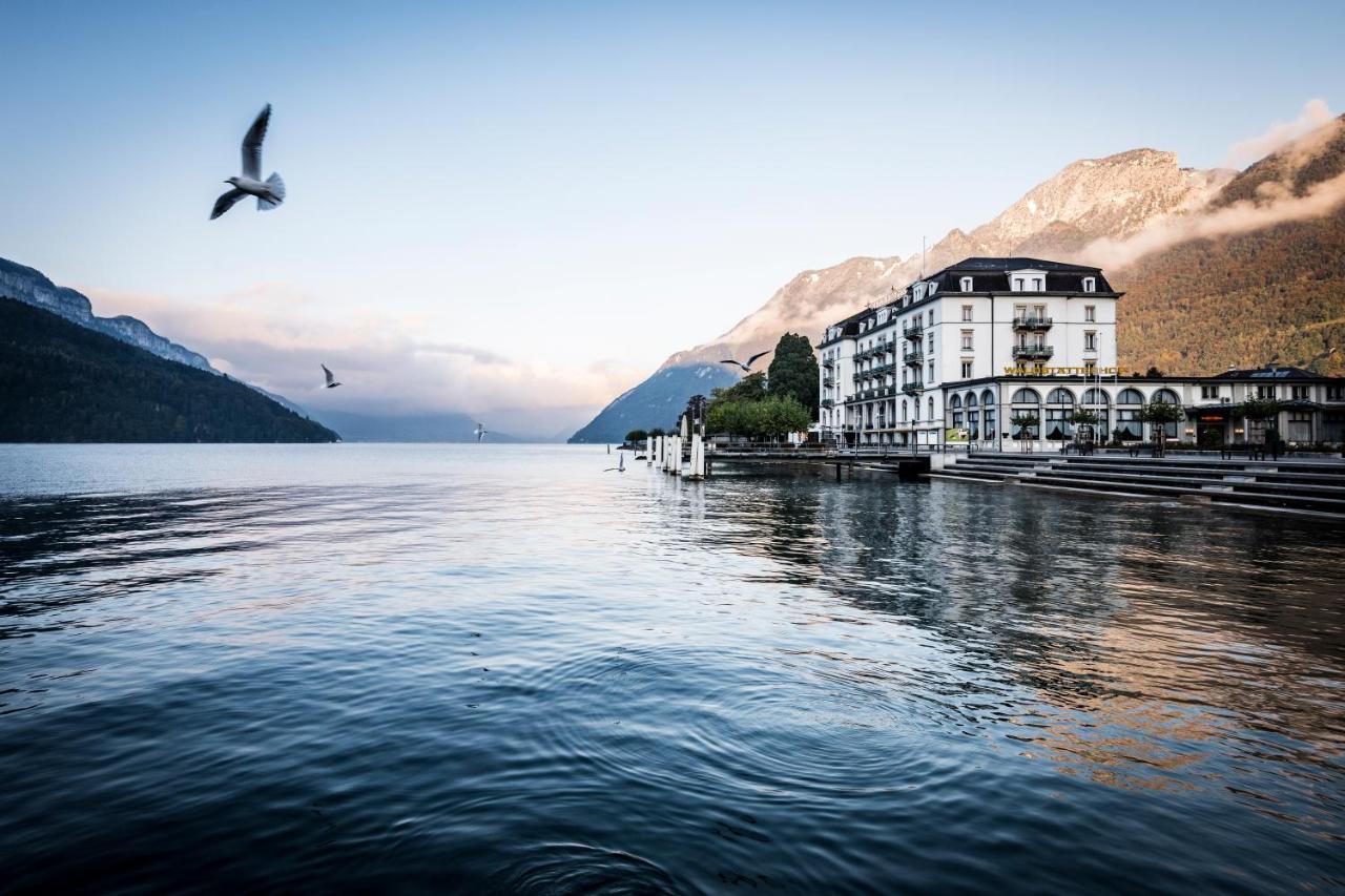 Seehotel Waldstaetterhof Swiss Quality Бруннен Экстерьер фото